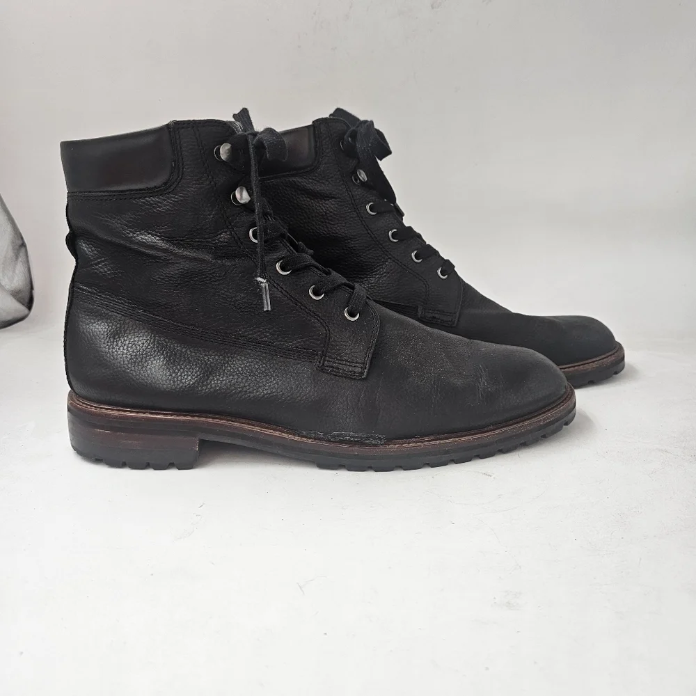 Gordon Rush Chester Suede Lug Sole Boot Black Men’s Size 13
